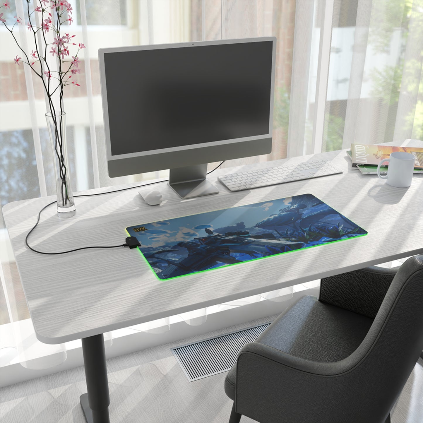 No Man's Sky H2K LED Gaming Mouse Pad