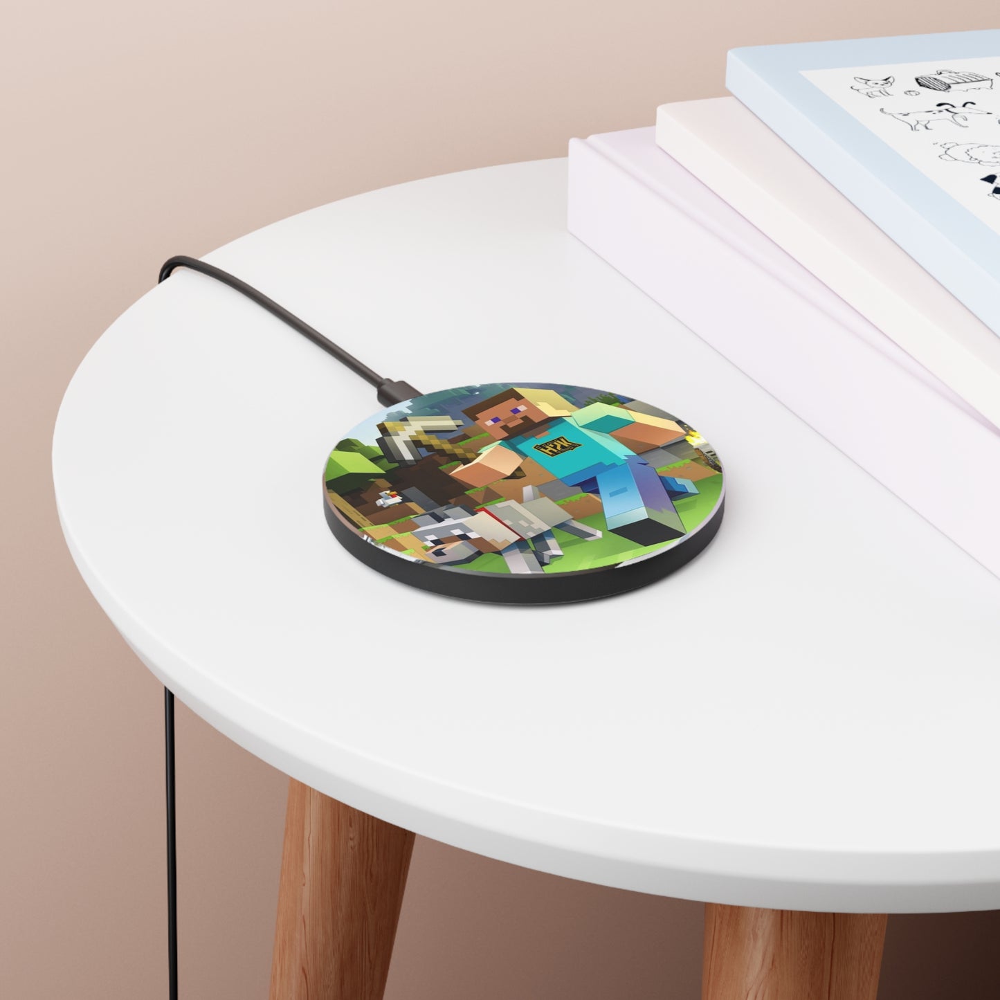 H2K Minecraft Wireless Charger