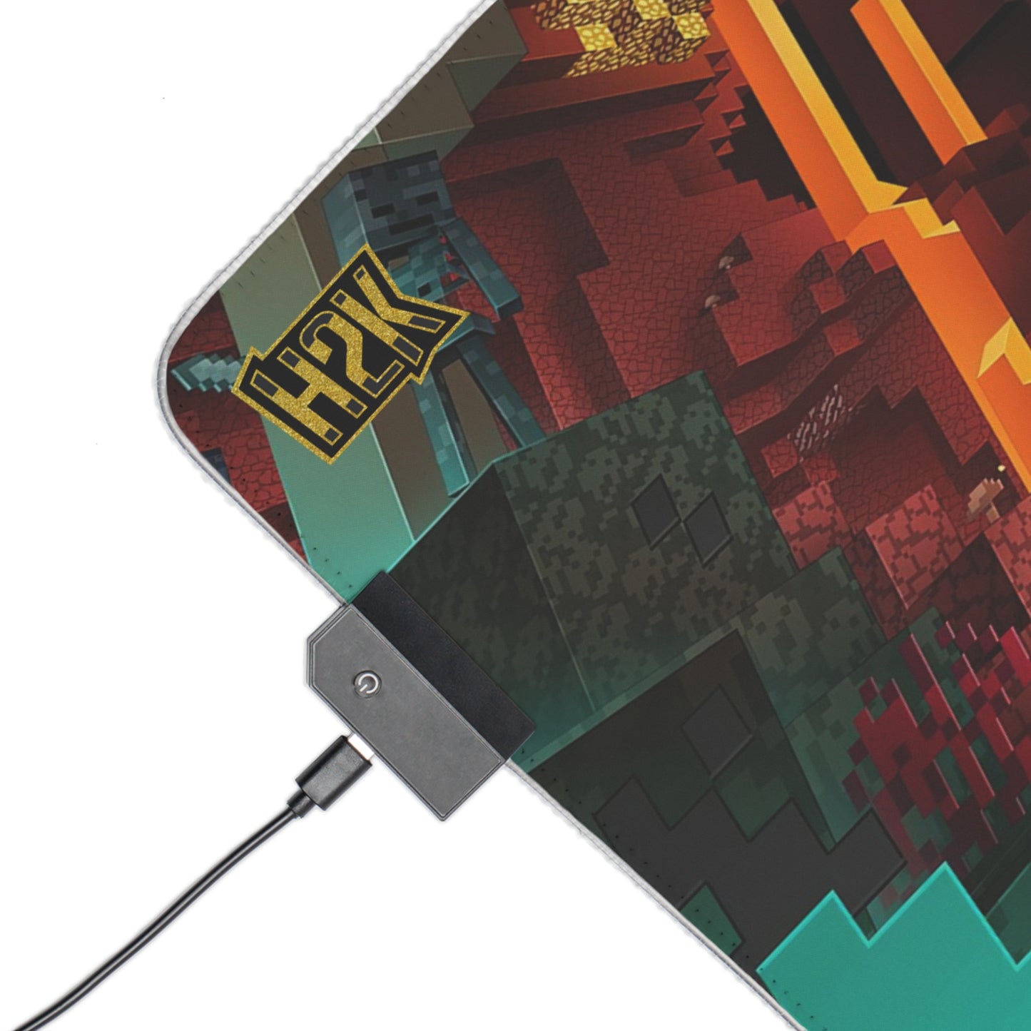 Minecraft H2k LED Gaming Mouse Pad