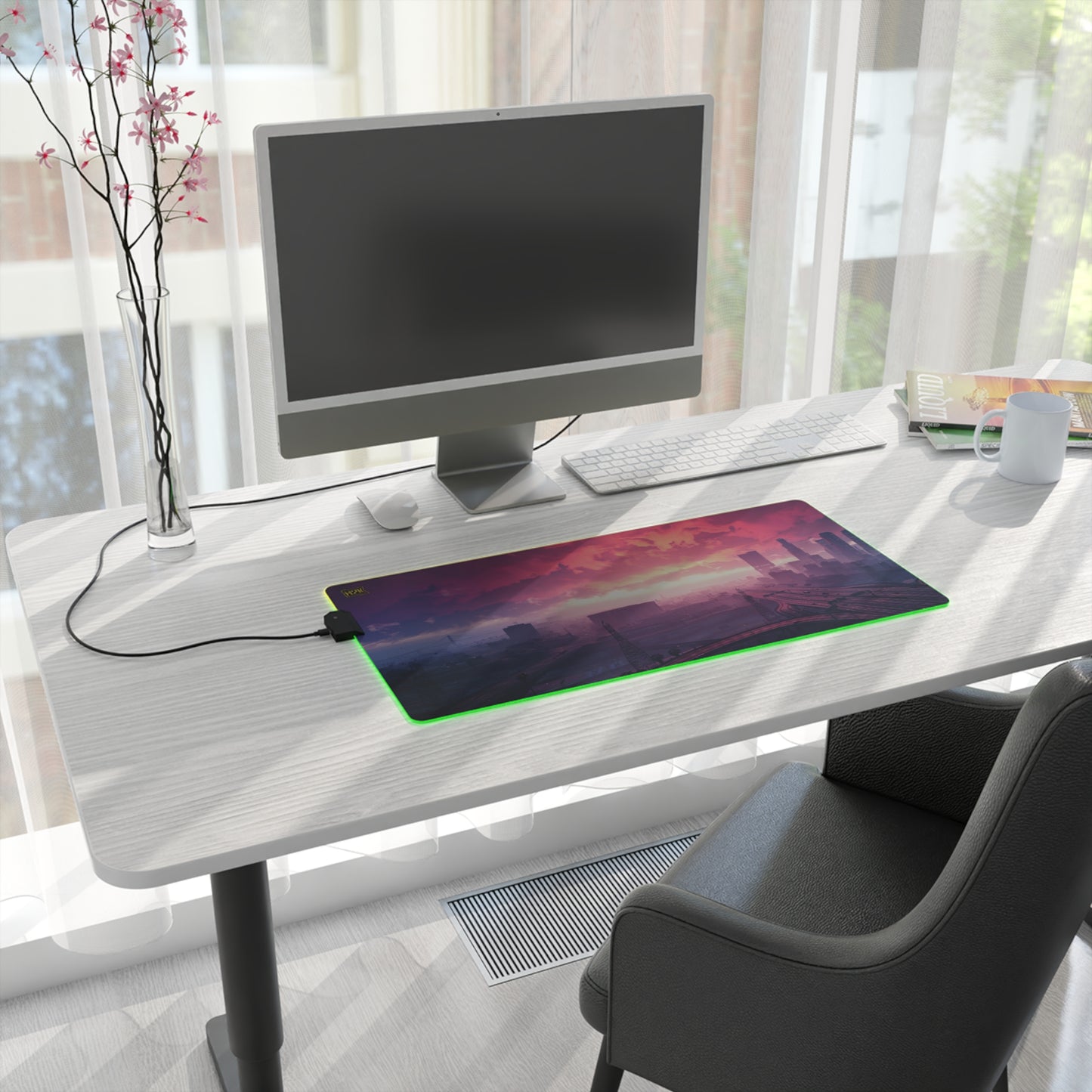 GTA H2k LED Gaming Mouse Pad