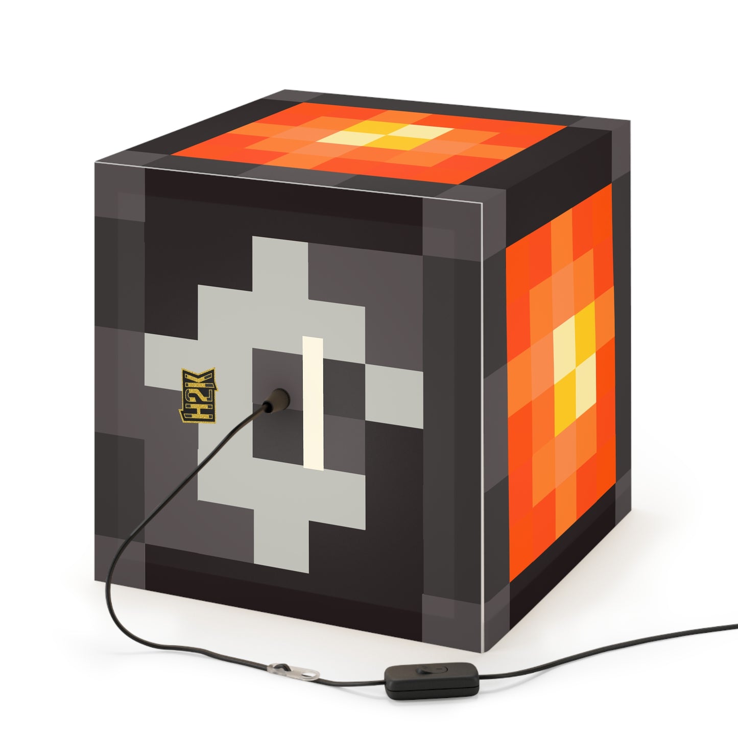 H2K Cube Lamp, Minecraft Inspired Decorative Lighting