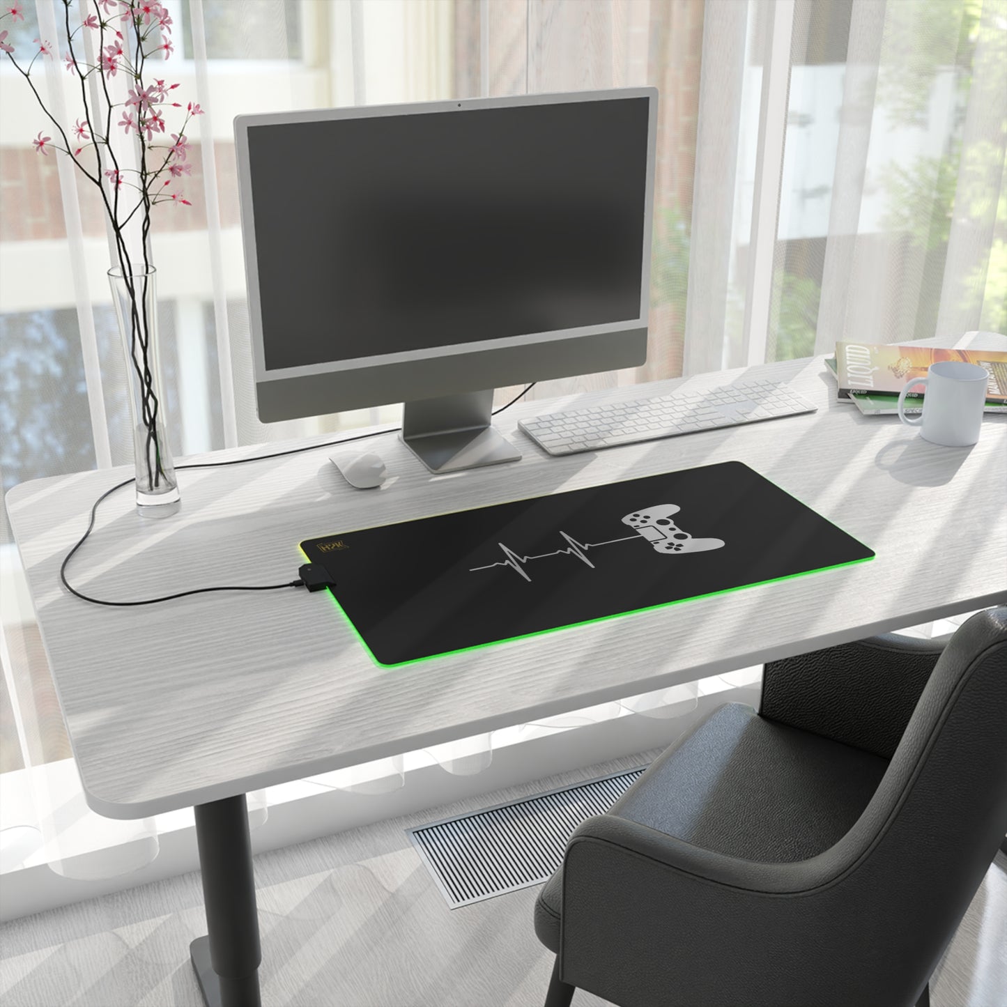 Heart Beak H2k LED Gaming Mouse Pad