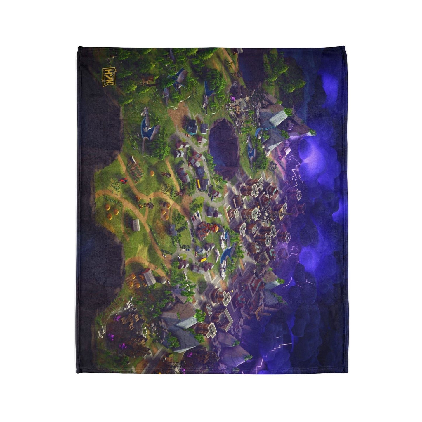 H2K Fantasy Adventure Throw Blanket, Cozy Plush Fabric Blanket, Perfect Gift for Gamers, Video Game Themed Home Decor, Soft Touch [...]