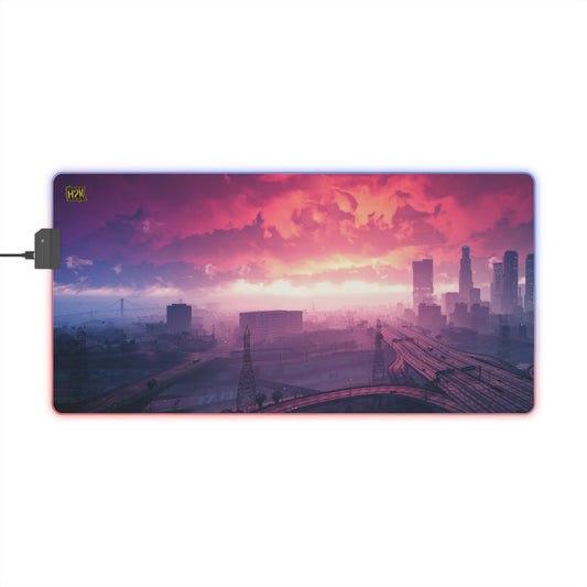 GTA H2k LED Gaming Mouse Pad
