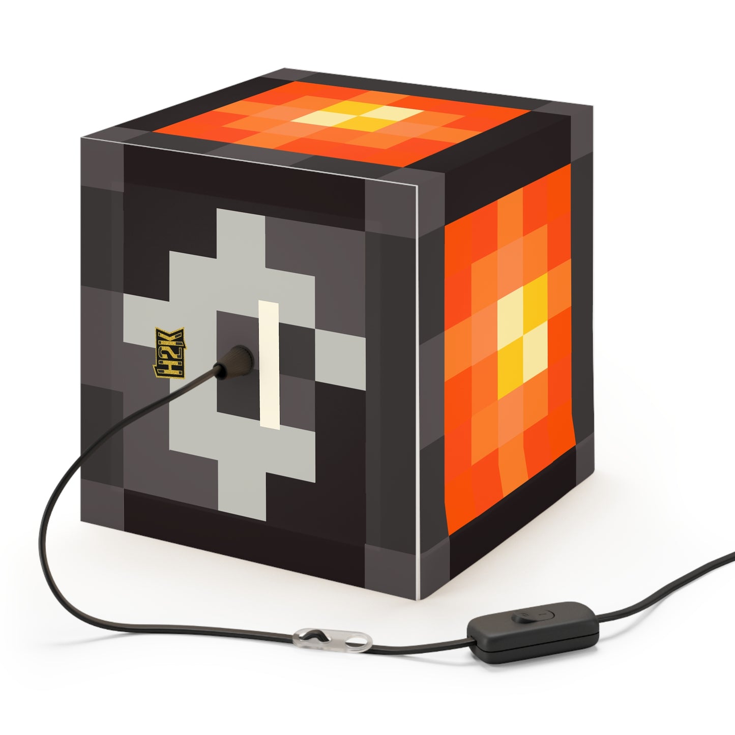 H2K Cube Lamp, Minecraft Inspired Decorative Lighting