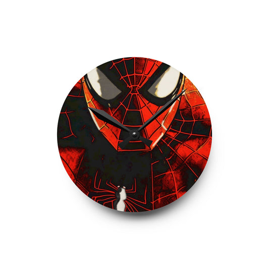 Spider-Man Acrylic Wall Clock