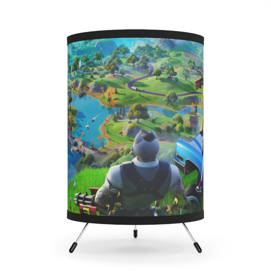 H2K Fortnite Tripod Lamp, Game Room Decor