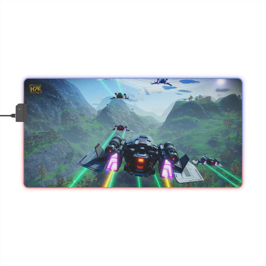 No Mna's Sky H2K LED Gaming Mouse Pad