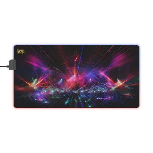 H2K RGB LED Gaming Mouse Pad
