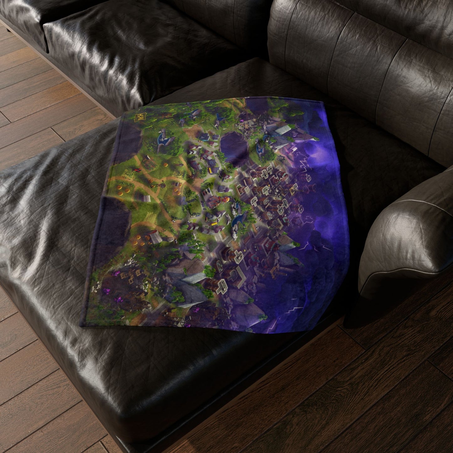 H2K Fantasy Adventure Throw Blanket, Cozy Plush Fabric Blanket, Perfect Gift for Gamers, Video Game Themed Home Decor, Soft Touch [...]